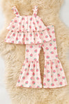 Strawberry printed tunic & bell bottoms. OFG62050 AMY