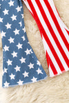 Star & Stripe denim bootcut pants. PNG60026 SOL