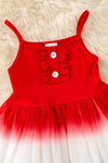 Patriotic tie dye tulle dress. DRG30113011 AMY
