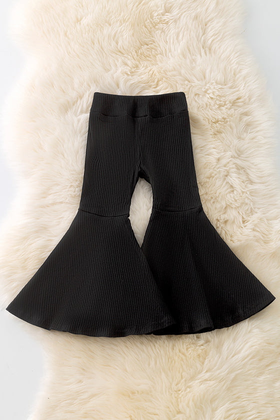 Girls ribbed bell bottoms! (AVAILABLE IN 3 COLORS)