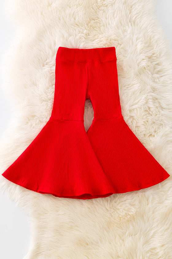 Girls ribbed bell bottoms! (AVAILABLE IN 3 COLORS)