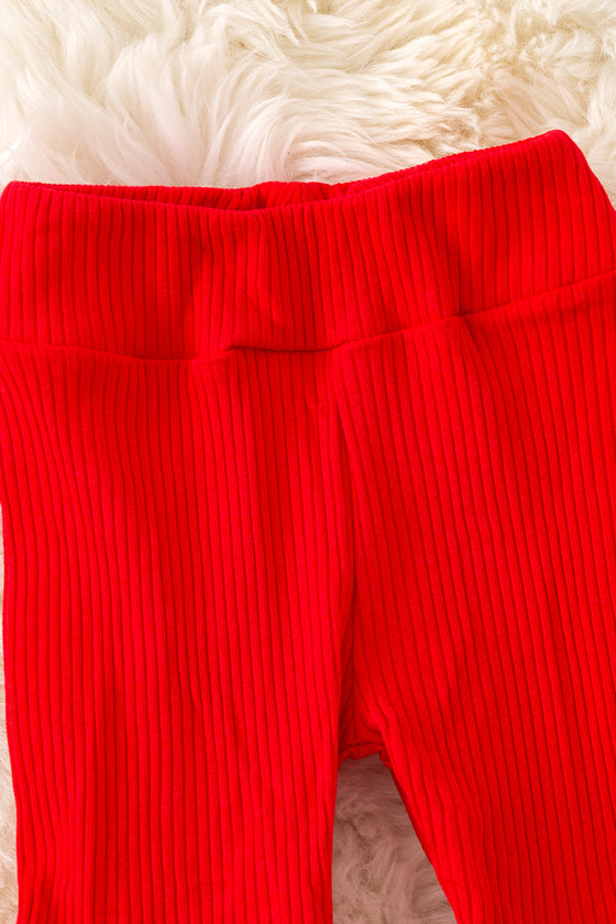 Girls ribbed bell bottoms! (AVAILABLE IN 3 COLORS)