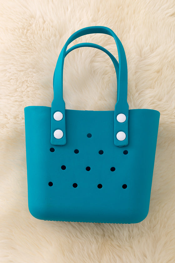 (Girls Beach bag) Cute rubber made tote/beach bags! Available in 8 colors.