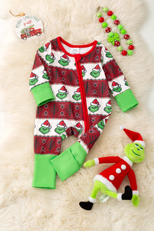  Unisex Christmas character printed baby onesie. RPG55651 JEAN