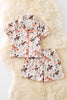 (GIRLS) Floral western pajamas. PJG50296 AMY