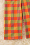Autumn girls tunic & plaid pants. OFG51043 Jean