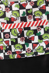 Mommy & Me Christmas checkered printed totes.