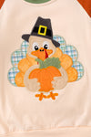 Turkey application boys pullover shirt. TPB60388 JEAN