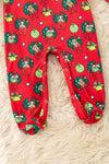 Character printed on red baby bodysuit. RPG62351 AMY