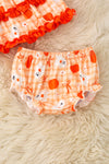 Ghost printed cute ruffle tunic and baby bloomers. RPG62347 AMY