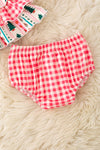 Multi printed Christmas baby set. RPG62519 AMY