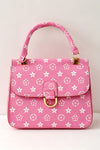 Pink Inspired girls handbag purse. 9 inch x 8 inch BBG60185 S