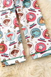Unisex Christmas ornament printed pajamas. PJG50695 SOL