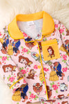 Pink Character printed girls pajamas. PJG50673 AMY