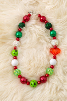 Christmas character bubble necklace. 3pcs/12.00 ACG52604 S