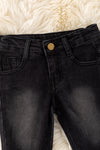 Western black double layer bell pants with adjustable string. PNG50257-AMY
