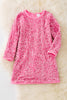 Long sleeve sequins sheath dress for girls. DRG51735 JEAN