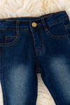 Western double layer bell pants with adjustable string. PNG50256-Jean
