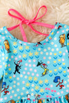 Dr.S character printed girls  2 piece set. OFG53498 SOL