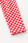 Merry Christmas Bru" checkered printed boys pajamas. PJB60017 SOL