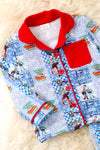 Character printed boys pajamas.  PJG60023 JEAN