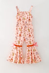 Gingham western printed romper. PNG60276 JEAN