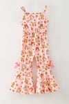 Gingham western printed romper. PNG60276 JEAN