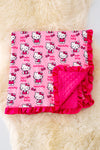 B-1 35 X 35 Character printed baby blanket w/ruffle trim. Choose your favorite!!