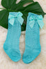 Knee high hollow out mesh sock for baby, available in 9 colors(3pcs/$9.75)sock2024b