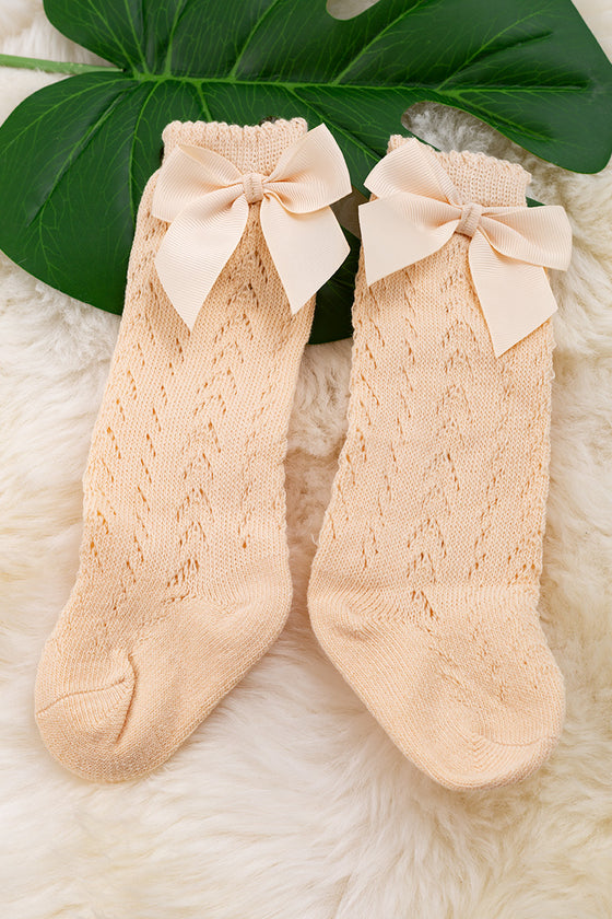 Knee high hollow out mesh sock for baby, available in 9 colors(3pcs/$9.75)sock2024b