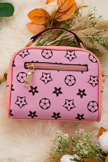  Pink with coral trim crossbody satchel. BBG65203030 M