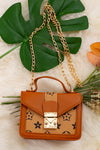 Khaki/brown inspired mini purse. BBG65203019 M