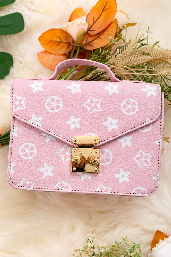 White star printed on Lt.Pink Inspired purse. BBG65153019 M