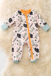 (WESTERN) "Howdy" Western printed on blue baby onesie. RPB50470 SOL