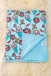 BB-24: Boys 38 x 90 baby blankets available in 3 styles.