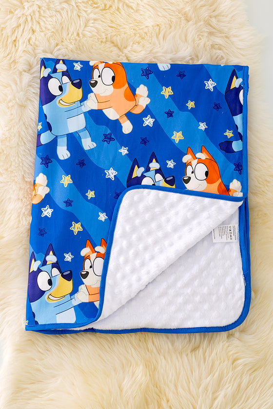 BB-24: Boys 38 x 90 baby blankets available in 3 styles.