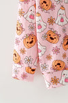 Pumpkin & ghost printed girls 2 piece set. OFG63144 AMY