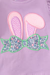 Easter bunny ears applique top & bottoms. OFG60113 AMY-