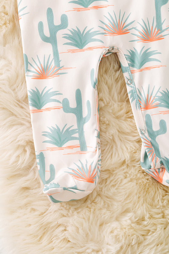 Catus printed western baby bodysuit w/snapps. (WESTERN)  RPG52262 AMY