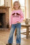 Straight cut denim pants with adjustable waistband. PNG60327 SOL