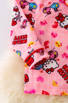 PJG40097 SOL: Multi-Character printed pajamas.