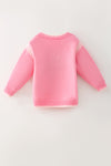 Pink Western sweater knit sweater. TPG60575 SOL