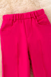 Fuschia fashion vest and pants set. OFG42726 NAY