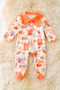 Ivory dessert printed boys baby bodysuit. RPG52261 AMY