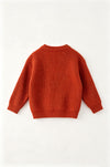 "Howdy Ya'll" Rust orange knit sweater. TPG60421 SOL