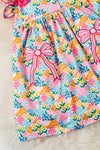 Floral tiered printed dress. DRG56758 AMY