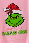 Lt Pink Christmas character applique. TPG60424