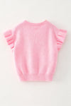 Lt Pink Christmas character applique. TPG60424