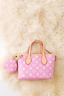  Lt. pink Girls Inspired tote bags. BBG50172 S