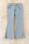 Lt. Blue bootcut denim pants. PNG50061 AMY